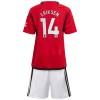 Ensemble Maillot Manchester United Eriksen 14 Domicile 2023-24 Enfant
